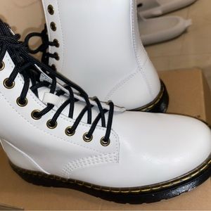 1460 BEX SMOOTH LEATHER PLATFORM BOOTS